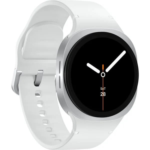 Samsung Galaxy Watch8, Smartwatch (silber, 40 mm, Sport Band S/M)
