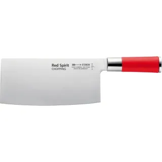 DICK Red Spirit Chinesisches Kochmesser "Chopping", 18cm (rot/silber)