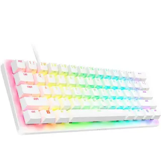 Razer Huntsman V3 Pro Mini, Gaming-Tastatur (weiß, DE-Layout, Razer Analog Optical Gen 2)