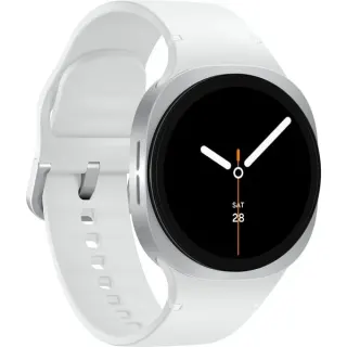 Samsung Galaxy Watch8, Smartwatch (silber, 40 mm, Sport Band S/M)