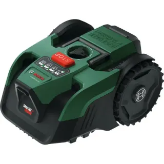 Bosch Heimwerken & Garten Mähroboter VISIMOW18V-200, 18Volt (grün/schwarz, 1x Li-Ion Akku 5,0Ah, 1x Ersatzmesser, POWER FOR ALL ALLIANCE)