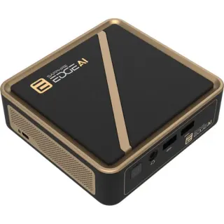 SAPPHIRE EDGE AI 370, Barebone (schwarz/gold, ohne Betriebssystem)