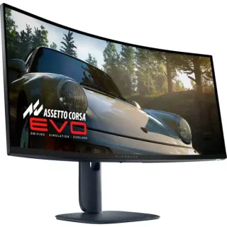 Dell Alienware AW3425DW QD-OLED, Gaming-Monitor (86.9 cm (34 Zoll), schwarz, WQHD, Curved, AlienFX Lighting, 240Hz Panel)
