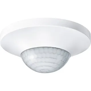 Merten KNX Argus Präsenzmelder mit Lichtregelung und Infrarot-Empfänger Typ 630919, Bewegungsmelder (weiß, Retail)