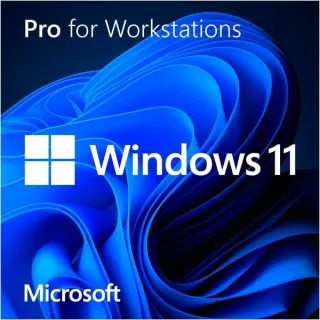 Microsoft Windows 11 Pro for Workstations, Betriebssystem-Software (64-Bit, Englisch, DVD-ROM)