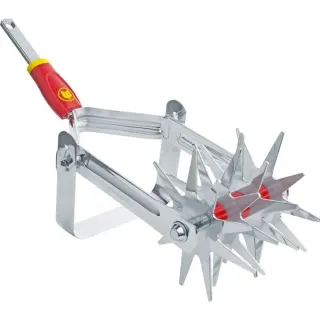WOLF-Garten Gartenfräse DA-S, multi-star, Hacke (rot/gelb, 15cm)