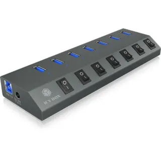 ICY BOX IB-HUB1701-C3, USB-Hub