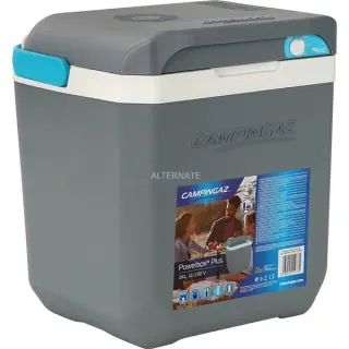 Campingaz Powerbox Plus 12/230V 24L, Kühlbox (hellgrau/weiß)
