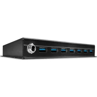 Lindy 7 Port USB 3.0 Metall, USB-Hub