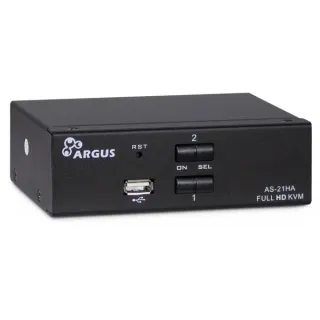 Inter-Tech KVM Switch AS-21HA HDMI, KVM-Switch