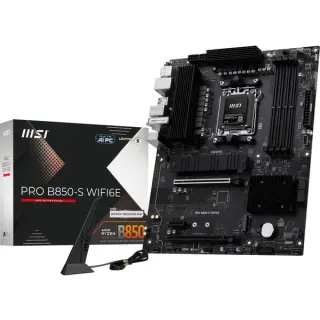 MSI PRO B850-S WIFI6E, Mainboard (schwarz/silber)