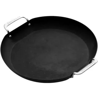 Kamado Joe Karbonstahl Paella Pfanne (schwarz)