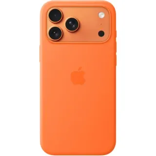 Apple Silikon Case mit MagSafe, Handyhülle (orange, iPhone 17 Pro Max)