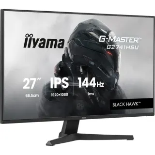 iiyama G-Master G2741HSU-B1 Black Hawk, Gaming-Monitor (68.6 cm (27 Zoll), schwarz (matt), FullHD, IPS, HDMI, DP, Free-Sync, USB-Hub, 144Hz Panel)